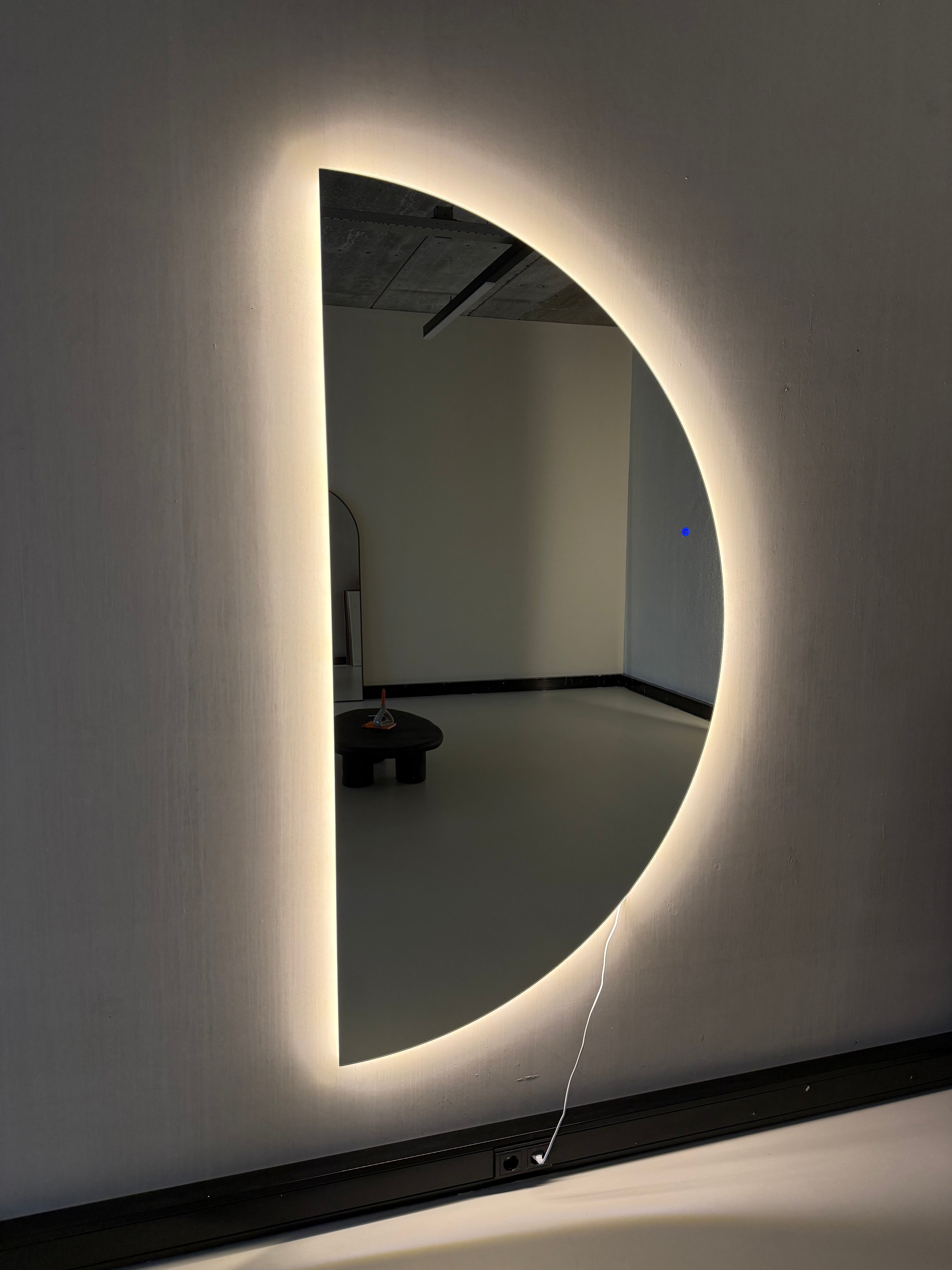 Miroir Mural Dane avec Éclairage LED Intégré 200x100 cm Havenly