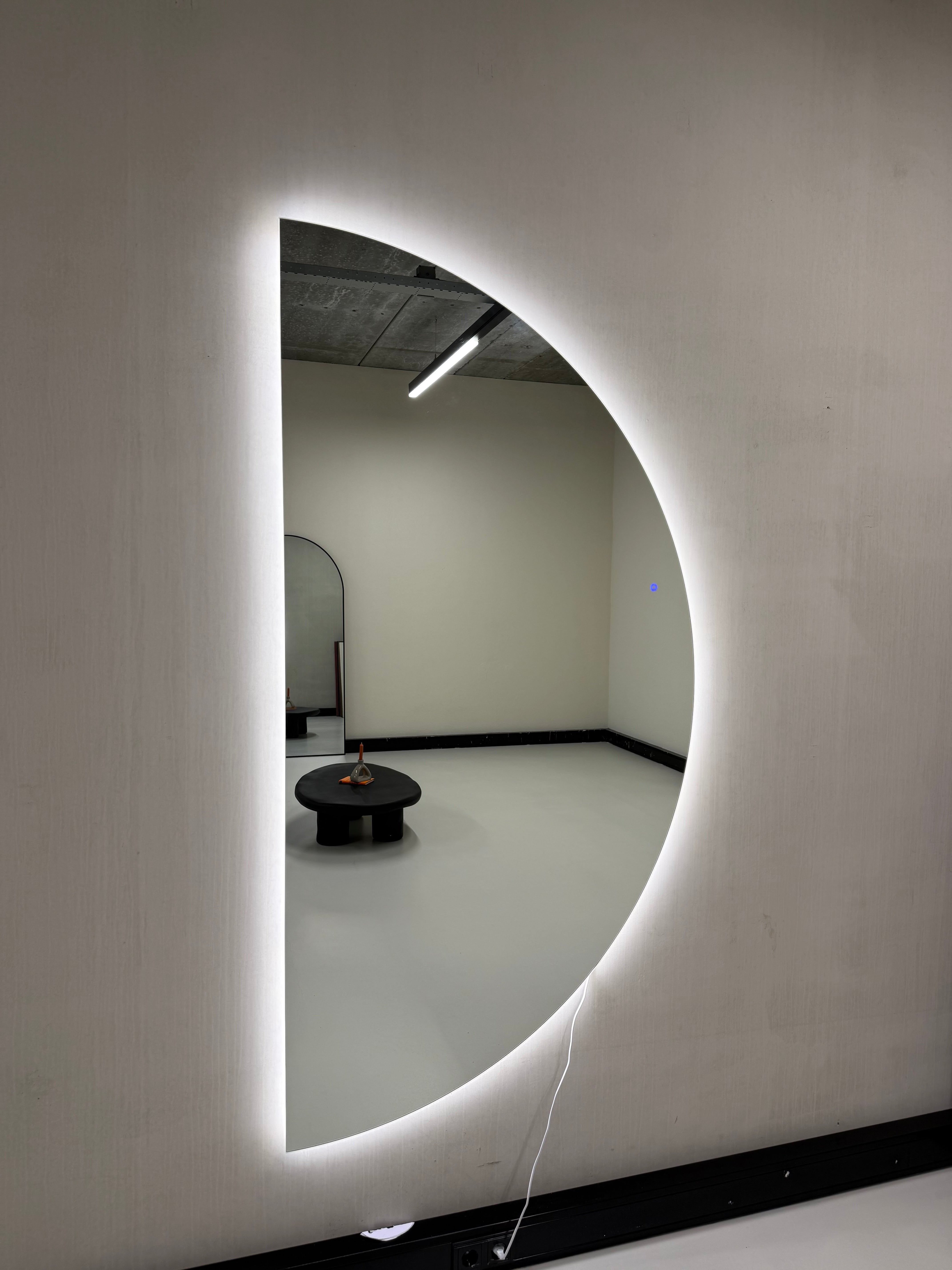 Miroir Mural Dane avec Éclairage LED Intégré 200x100 cm Havenly
