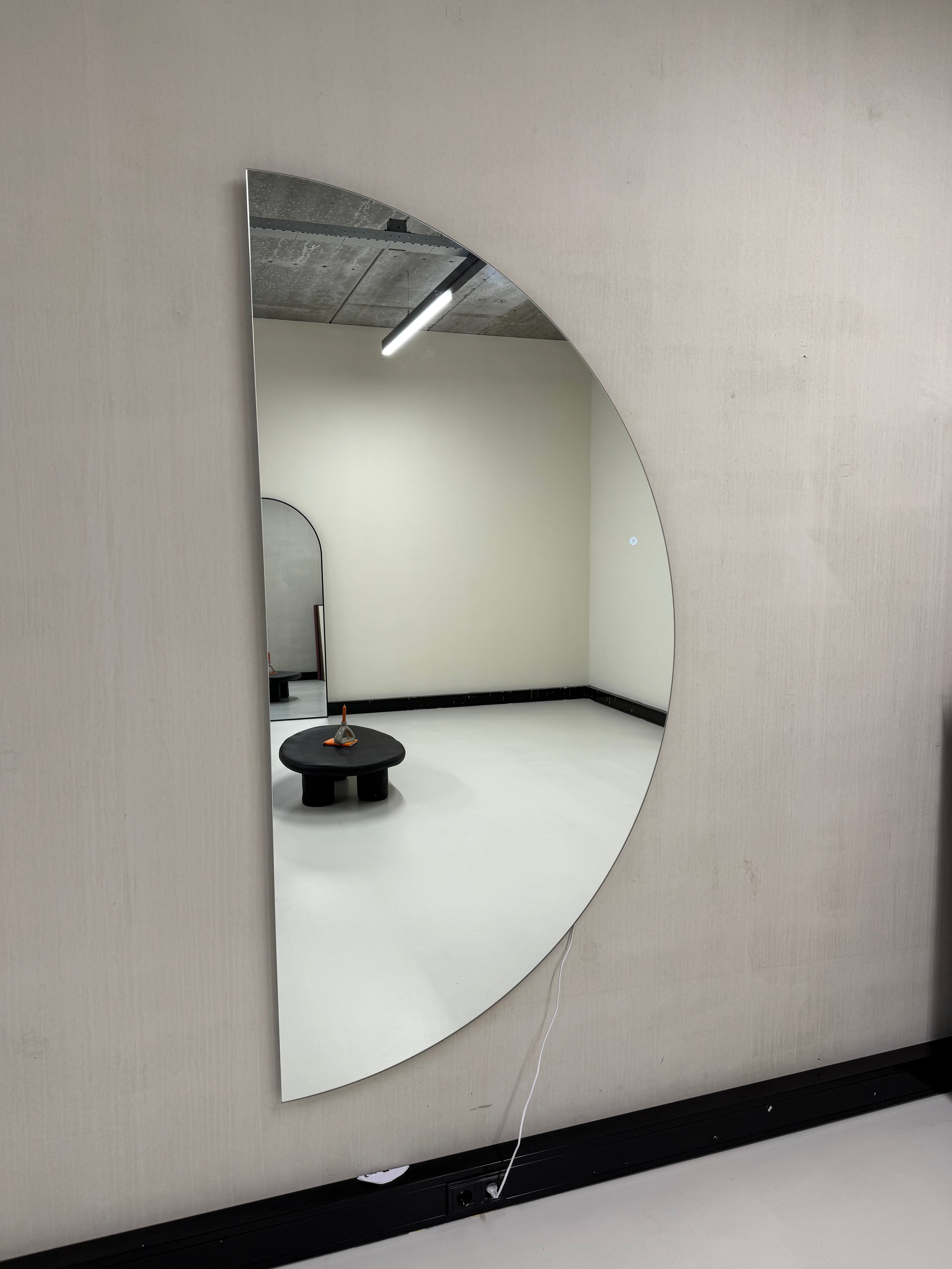 Miroir Mural Dane avec Éclairage LED Intégré 200x100 cm Havenly