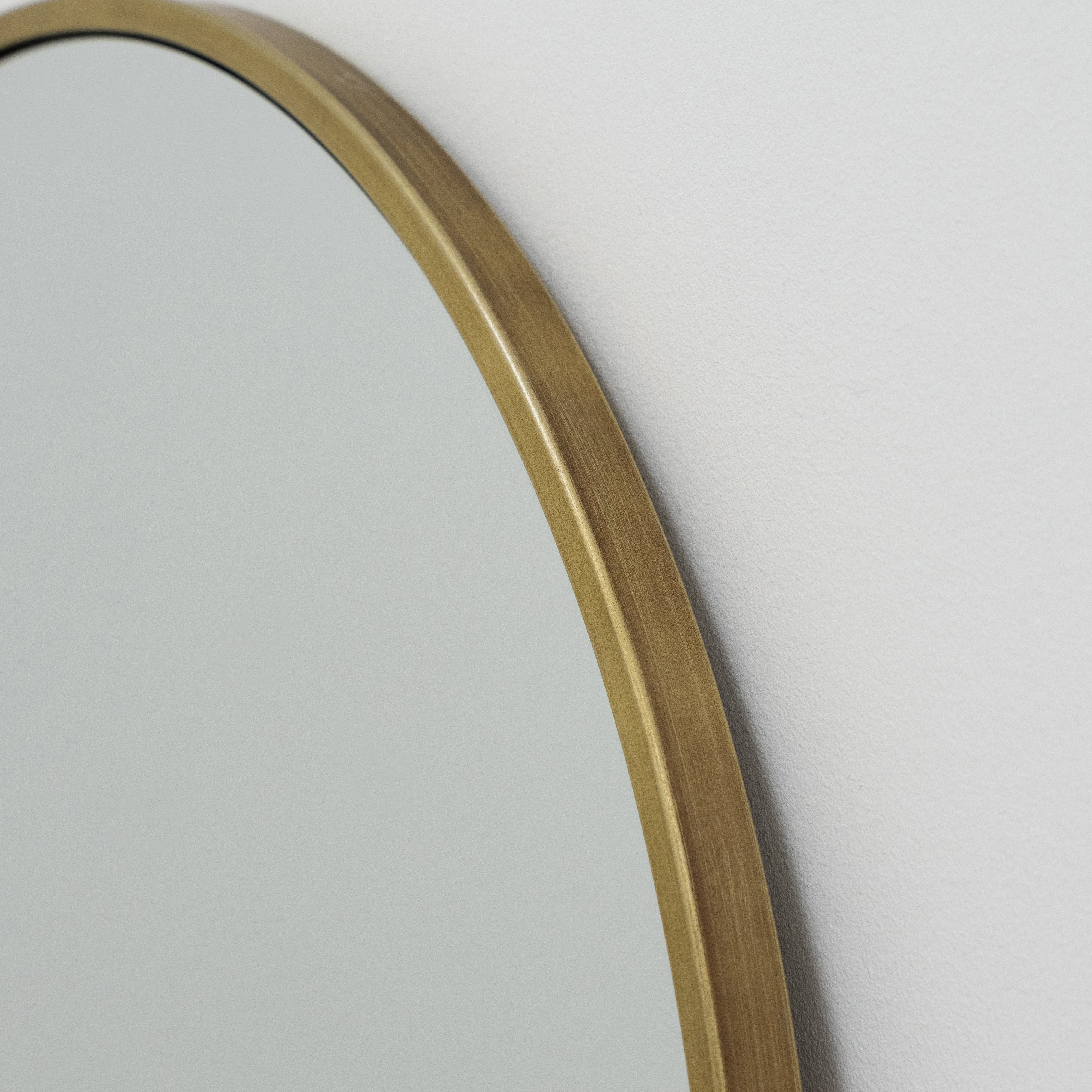 Miroir à Arc en Pied en Métal Doré 160x60 cm Havenly