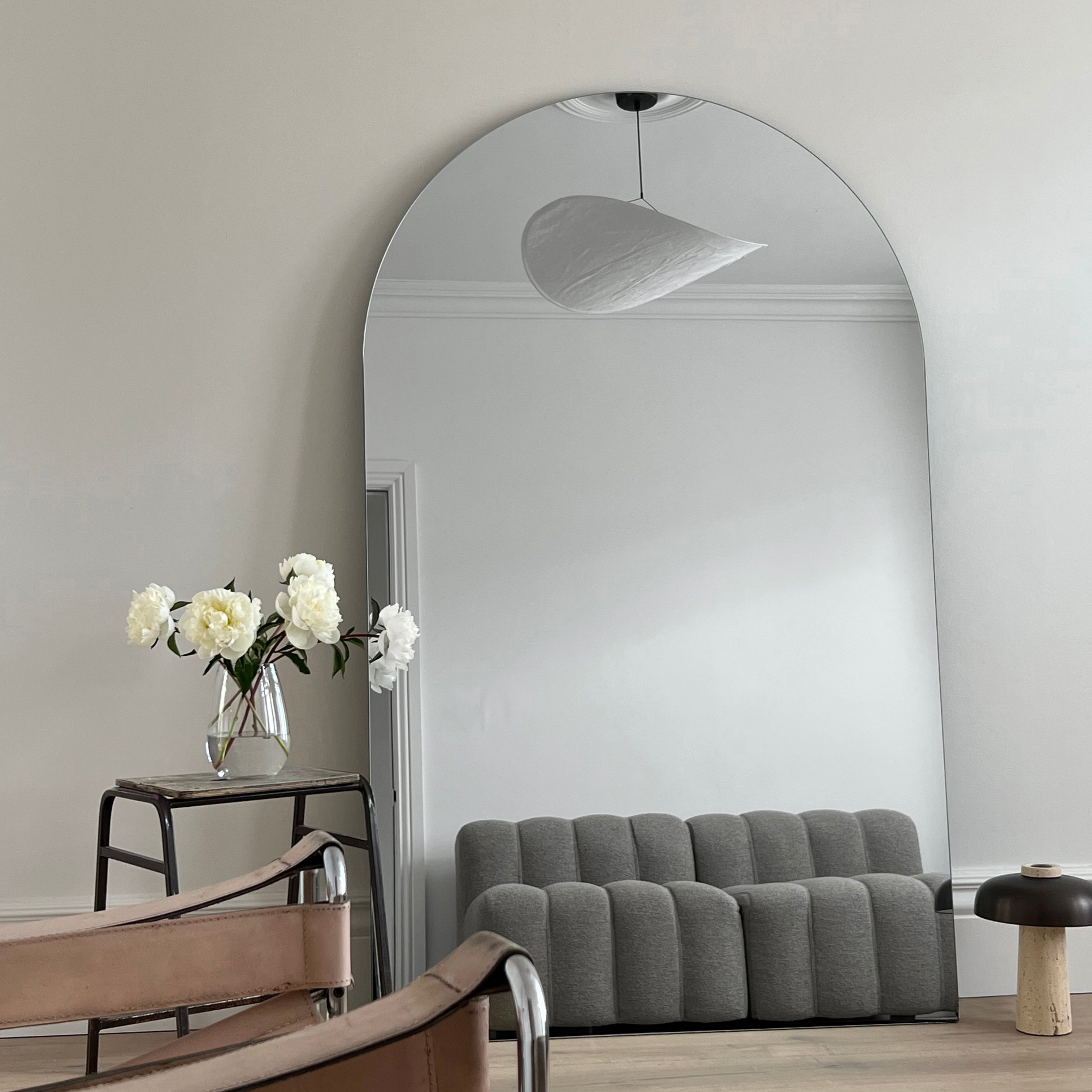 Miroir à Arche sans Cadre Edge à Taille Réelle 179x110 cm Havenly