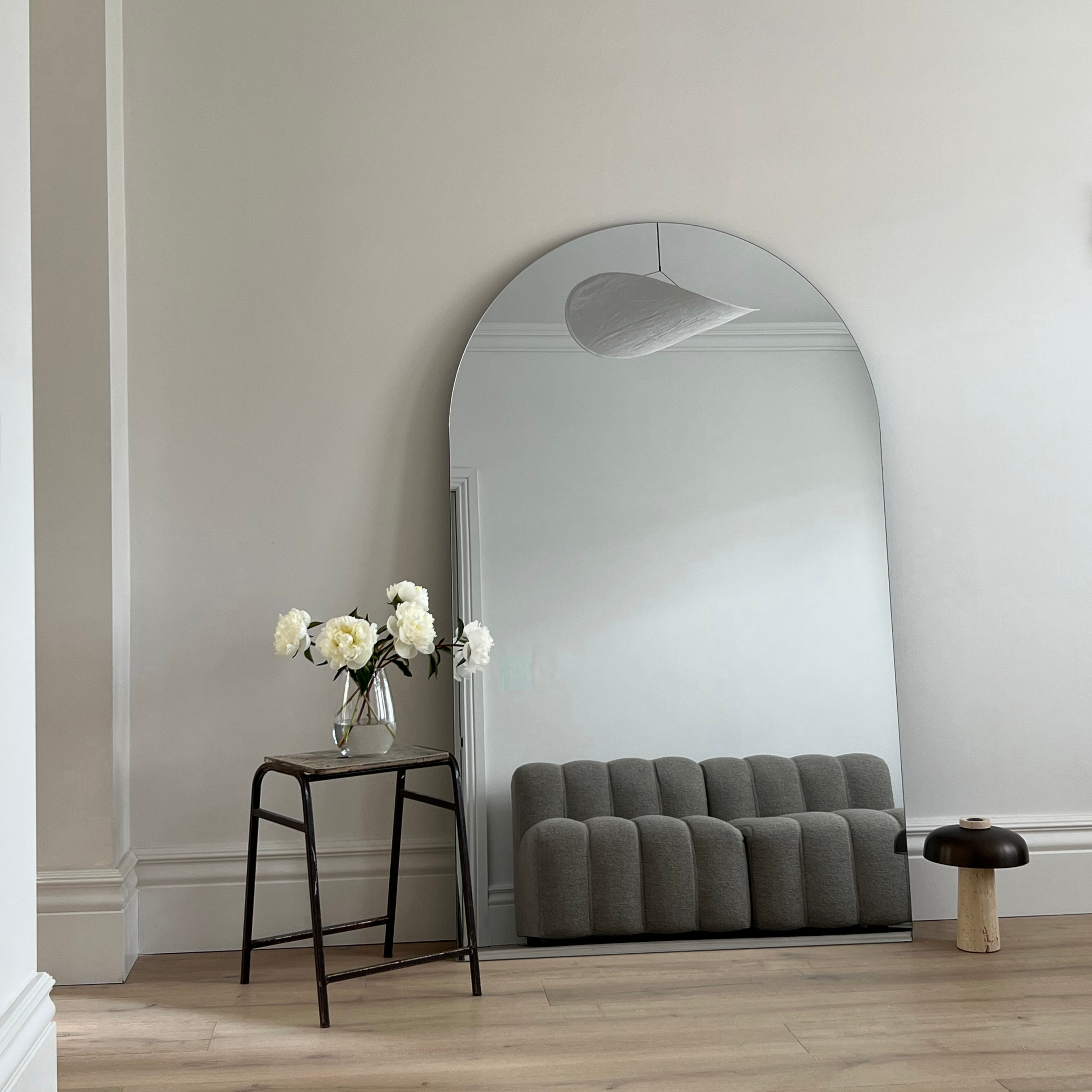 Miroir à Arche sans Cadre Edge à Taille Réelle 179x110 cm Havenly