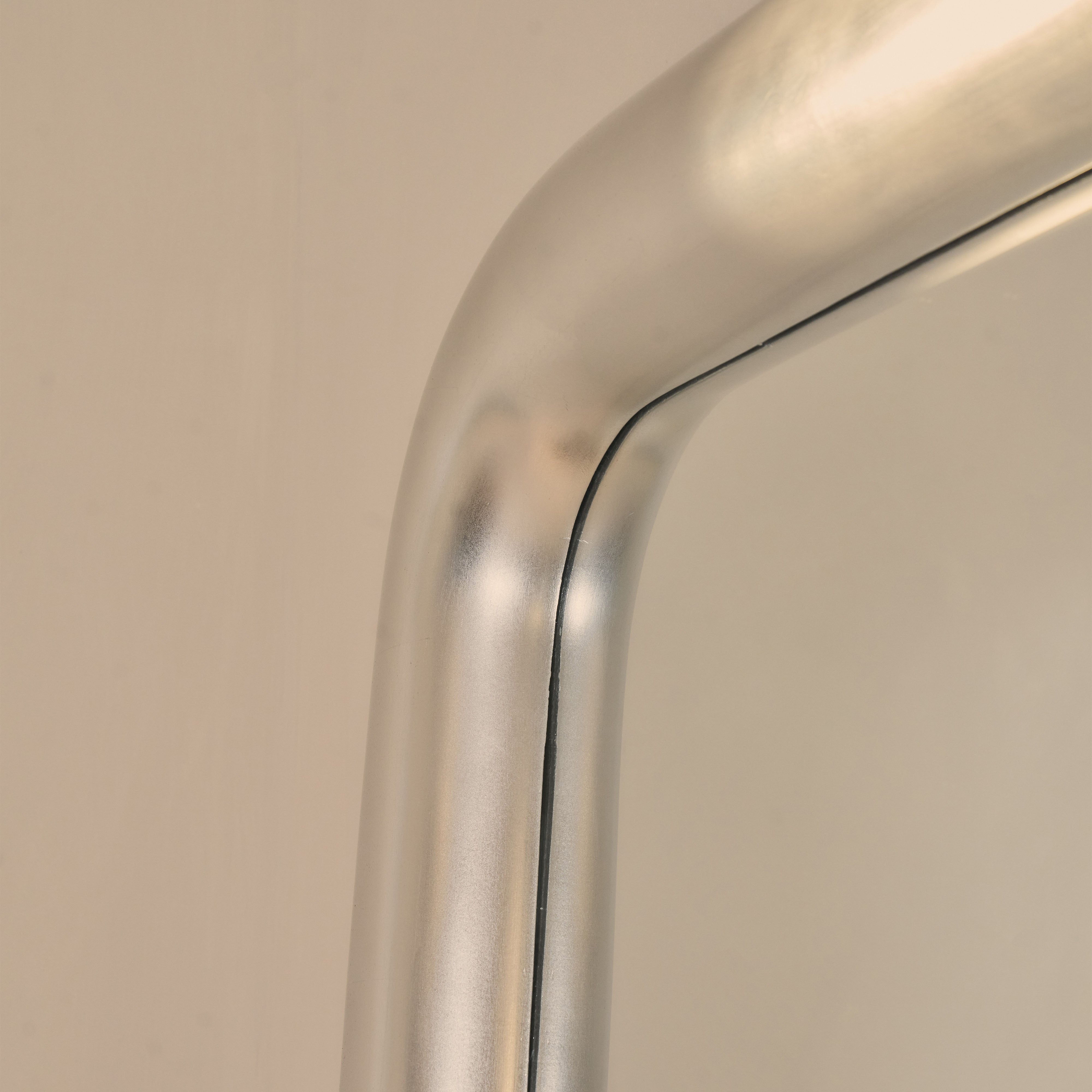 Miroir Rectangulaire Géant Obsidian en Chrome Brossé 200cm x 120cm Havenly