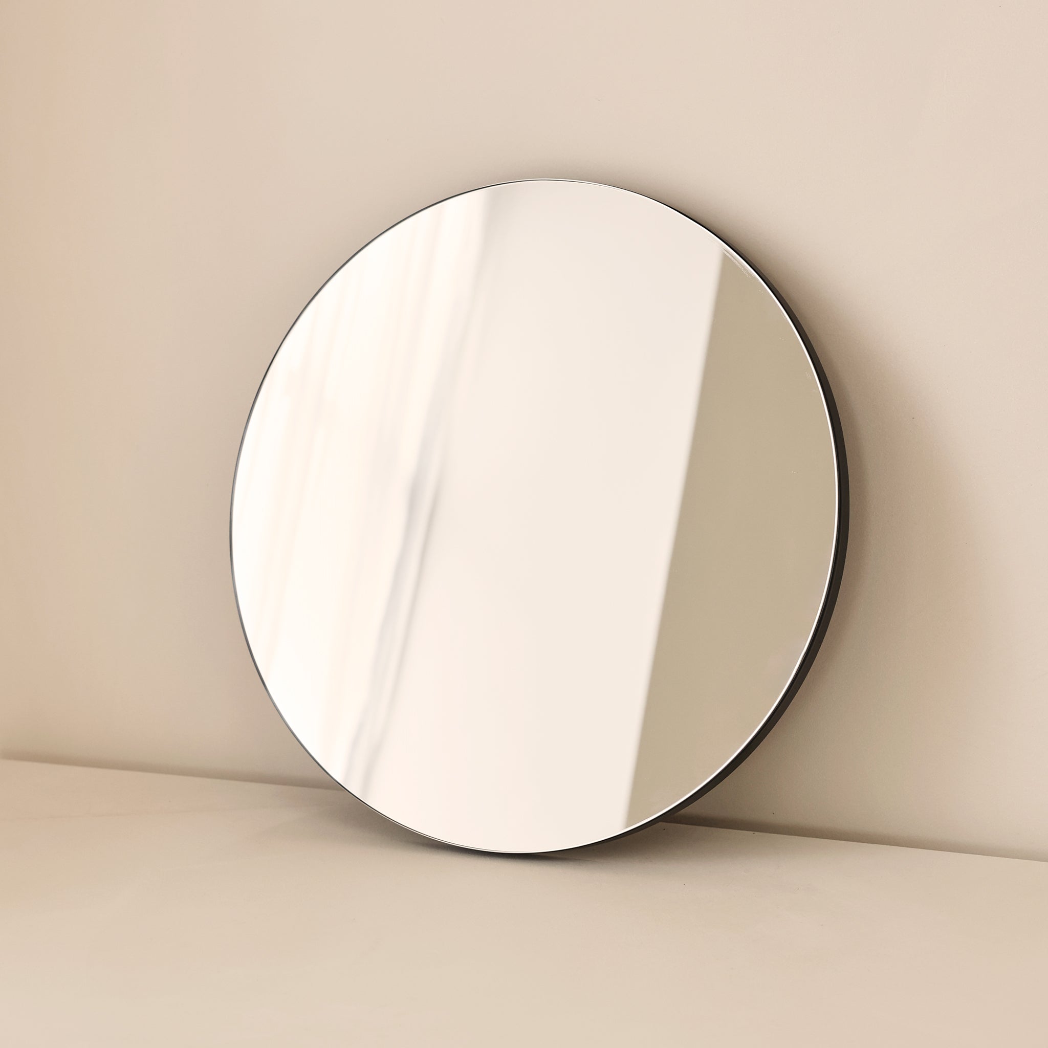 Miroir Mural Circulaire Edge sans Cadre 40 x 40 cm Havenly