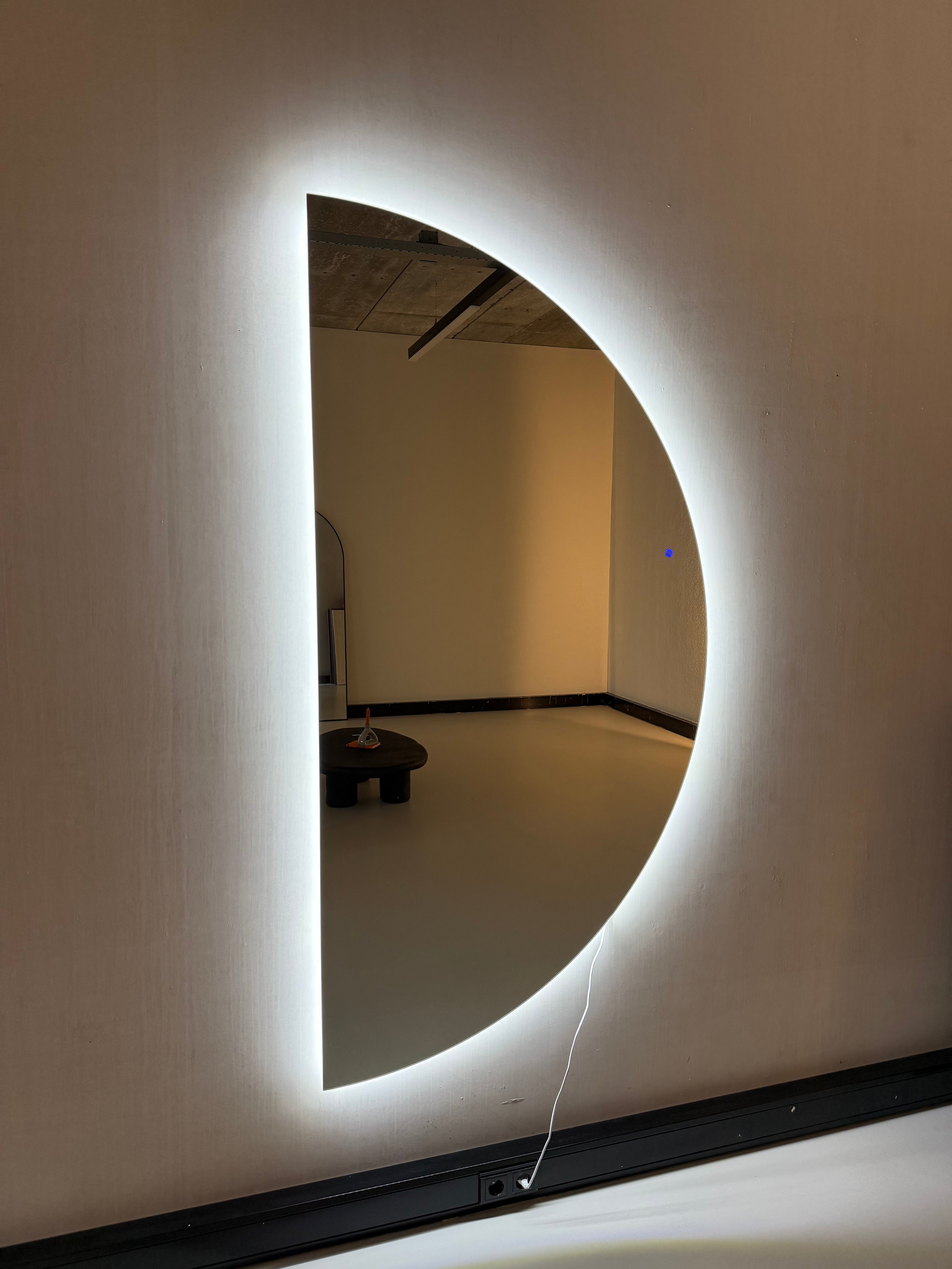 Miroir Mural Dane avec Éclairage LED Intégré 200x100 cm Havenly