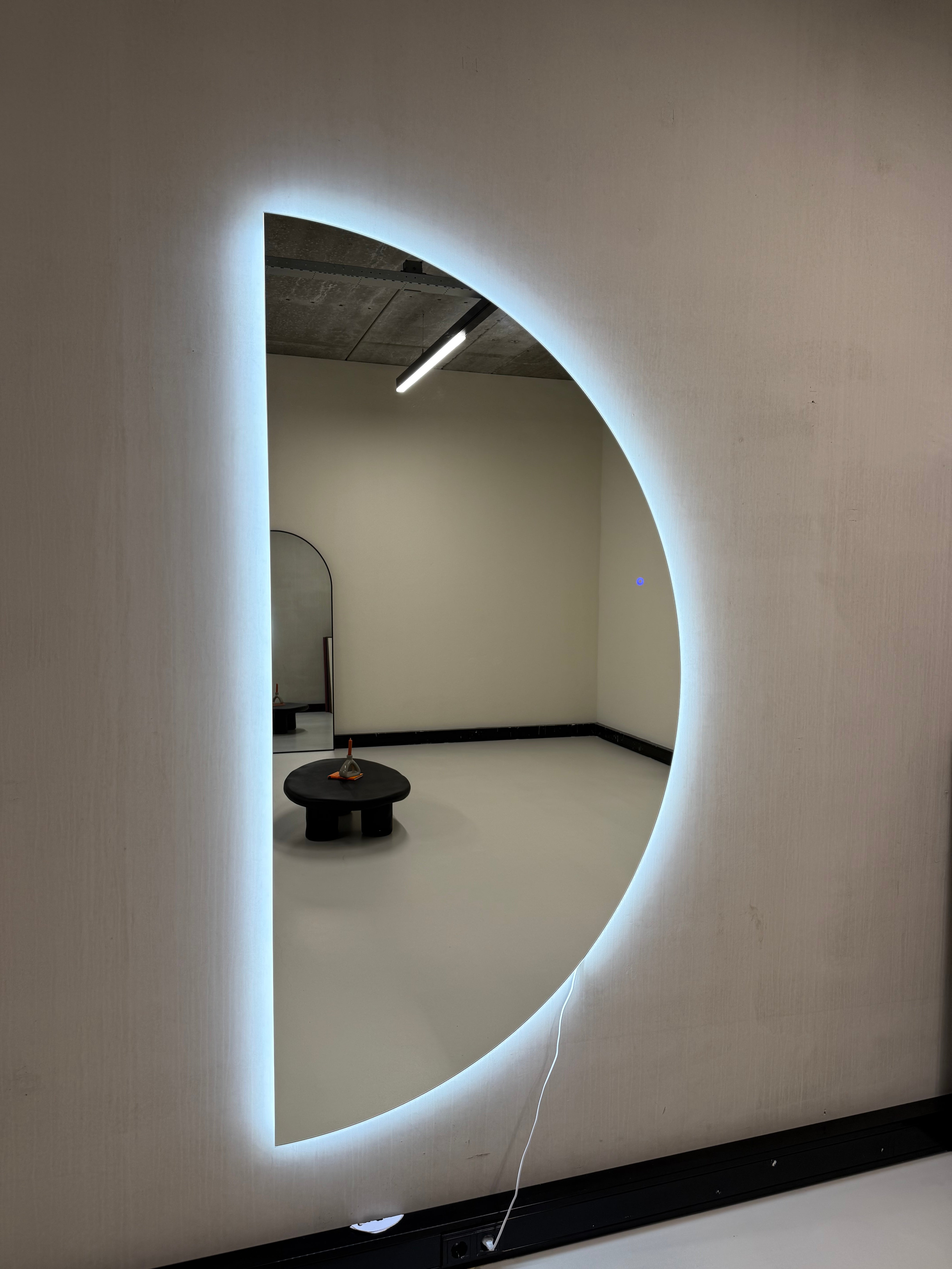 Miroir Mural Dane avec Éclairage LED Intégré 200x100 cm Havenly