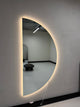 Specchio da parete Dane con illuminazione LED integrata 200x100 cm